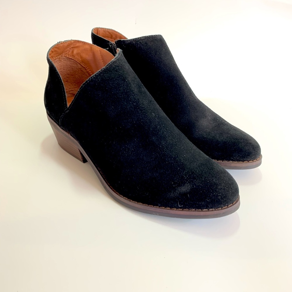 Lucky Brand Leather ankle boots 7.5